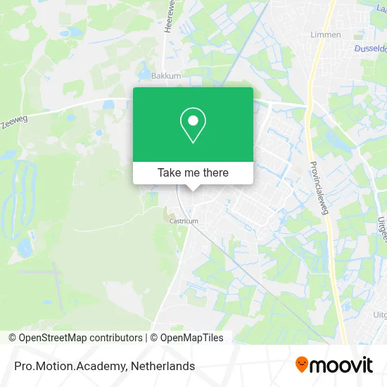 Pro.Motion.Academy map