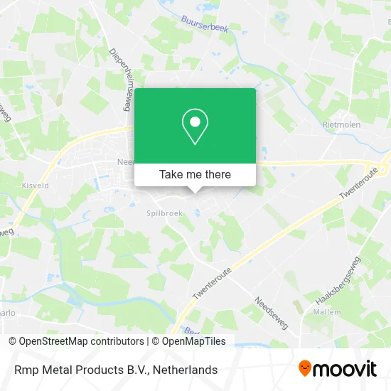 Rmp Metal Products B.V. map