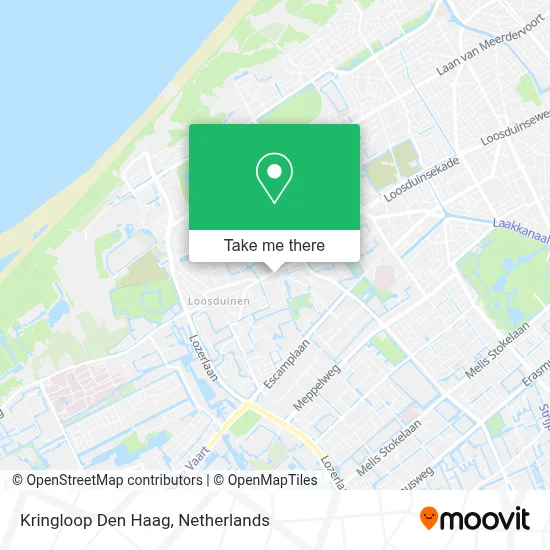 Kringloop Den Haag map