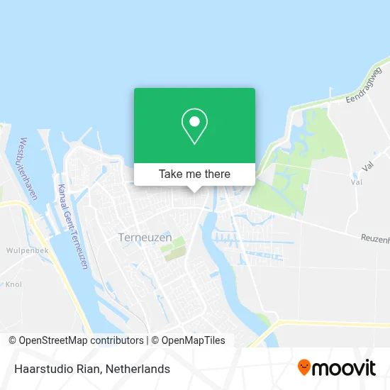 Haarstudio Rian map