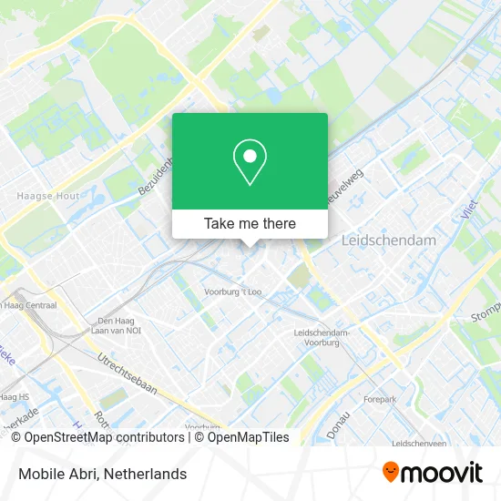 Mobile Abri map