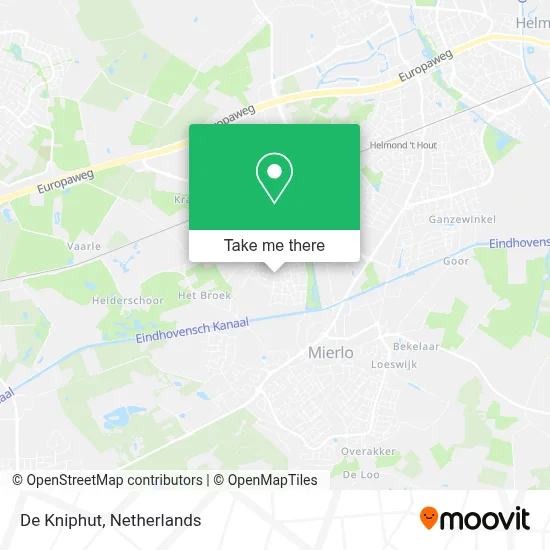 De Kniphut map