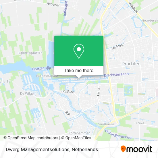 Dwerg Managementsolutions map