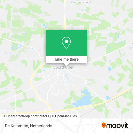 De Knipmuts map