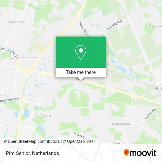 Pim Senior map