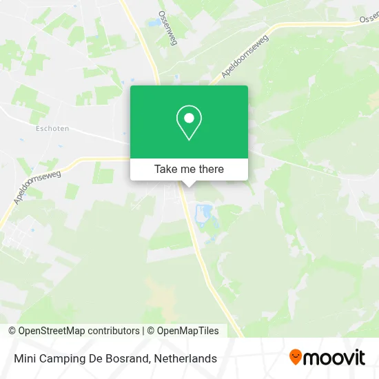 Mini Camping De Bosrand map