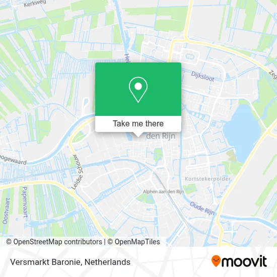 Versmarkt Baronie map