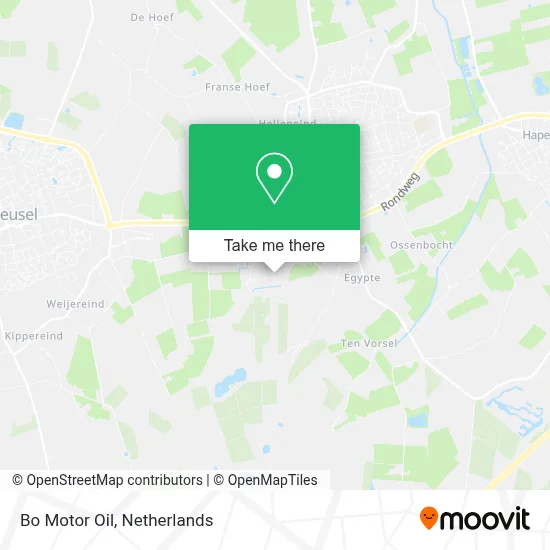 Bo Motor Oil map