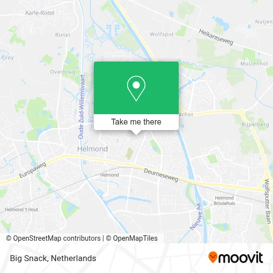 Big Snack map