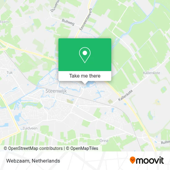 Webzaam map