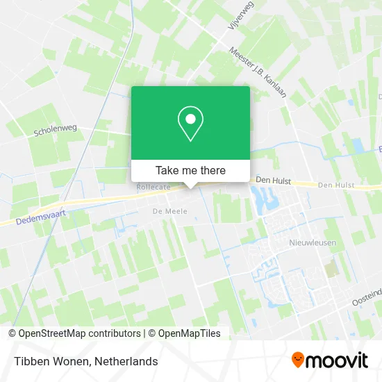 Tibben Wonen map