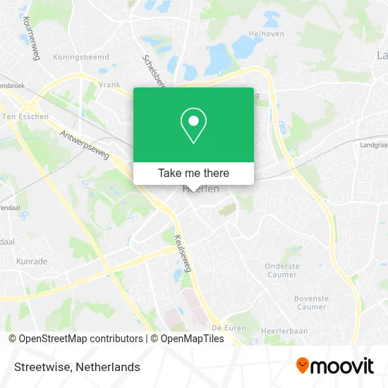 Streetwise map