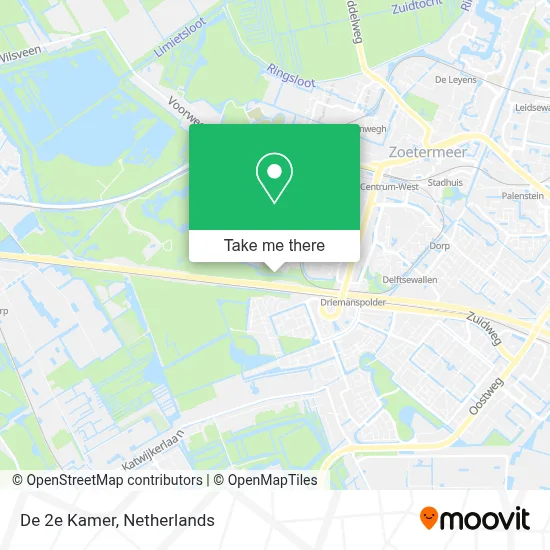 De 2e Kamer Karte
