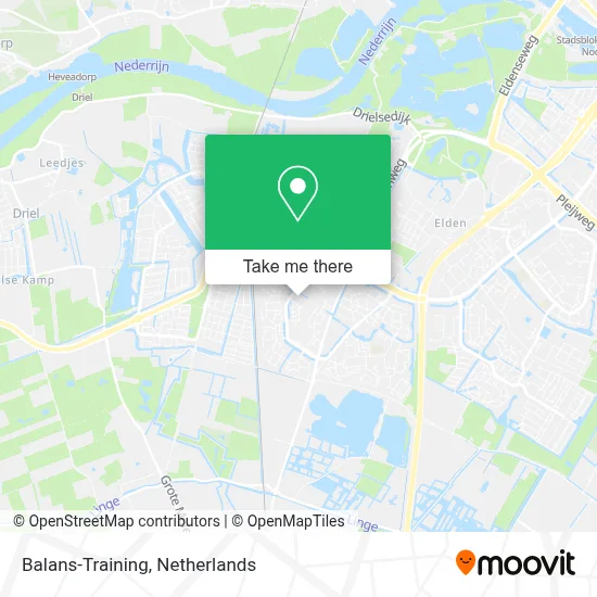 Balans-Training map