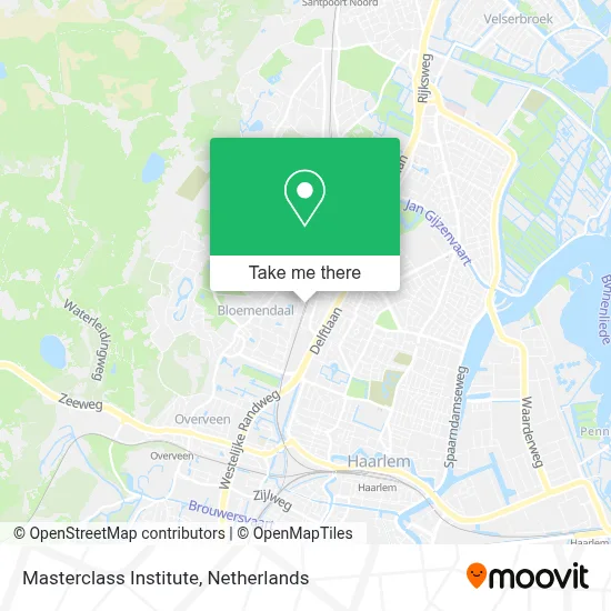 Masterclass Institute map