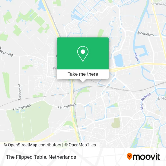 The Flipped Table map