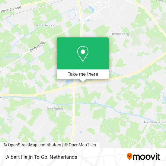 Albert Heijn To Go map