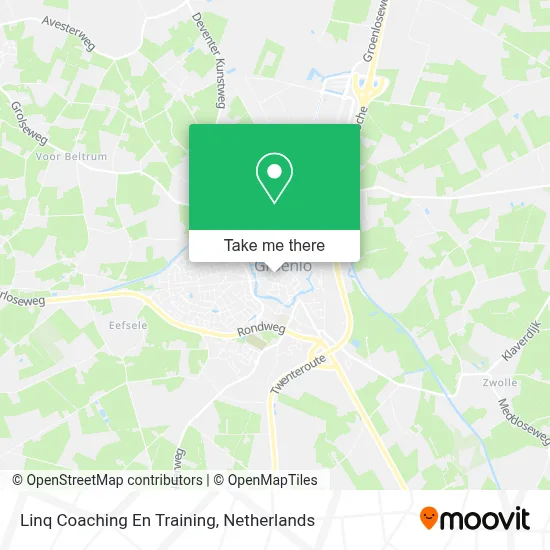 Linq Coaching En Training map