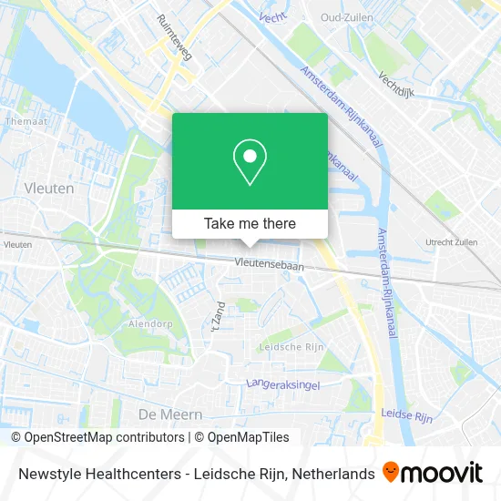 Newstyle Healthcenters - Leidsche Rijn map