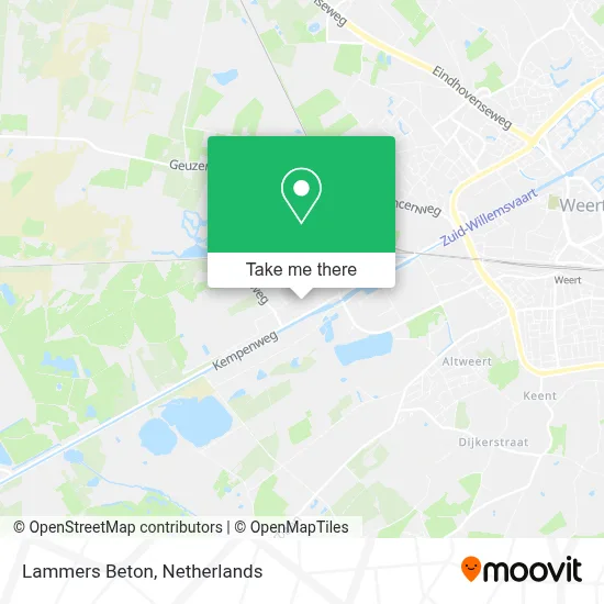 Lammers Beton map