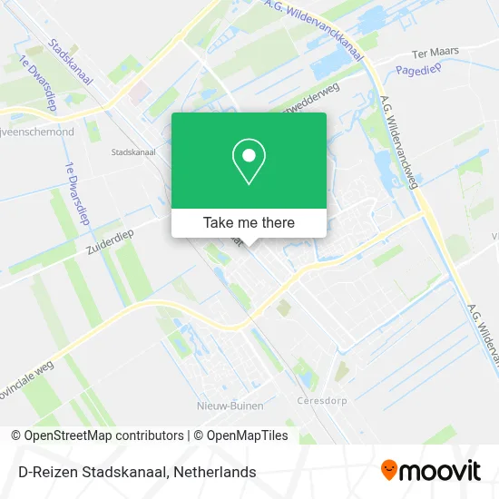 D-Reizen Stadskanaal map