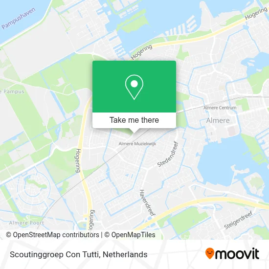 Scoutinggroep Con Tutti map