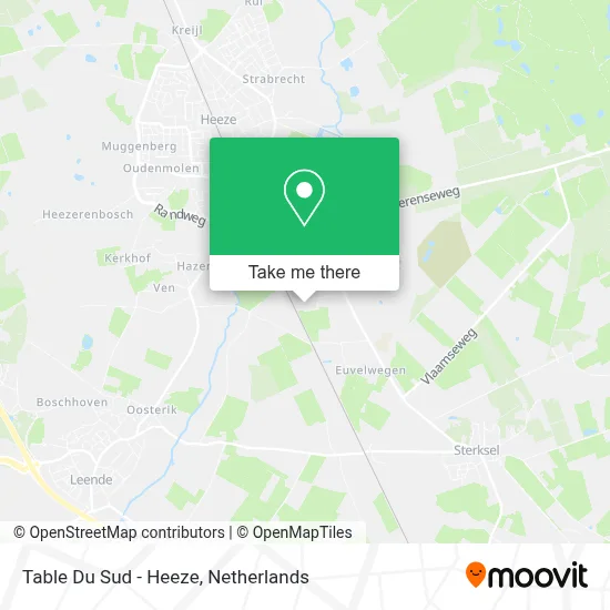 Table Du Sud - Heeze map