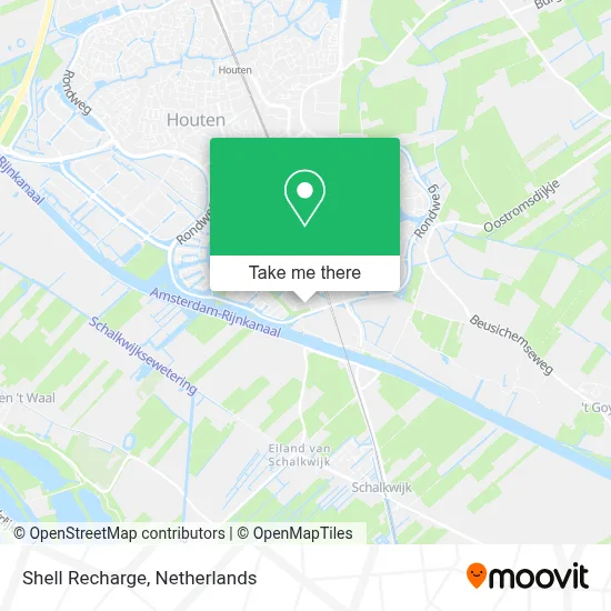 Shell Recharge map
