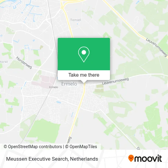 Meussen Executive Search map
