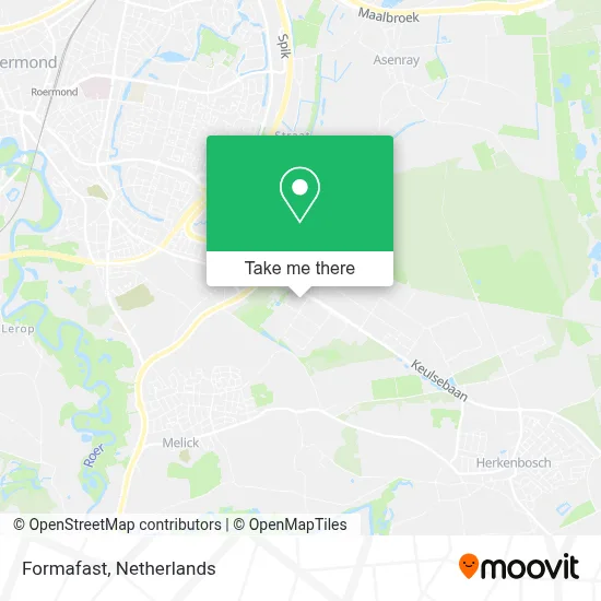 Formafast map