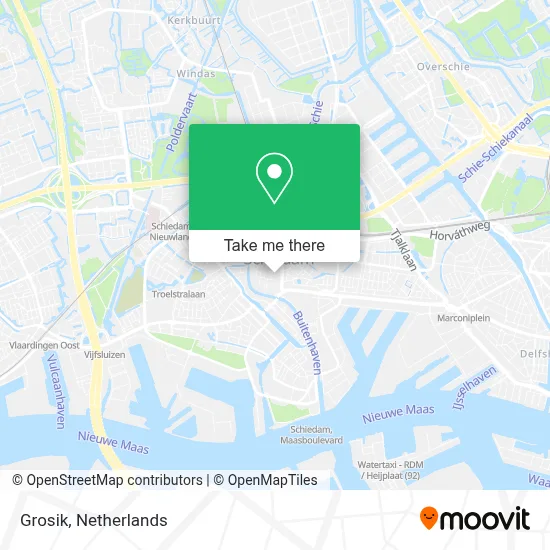 Grosik map