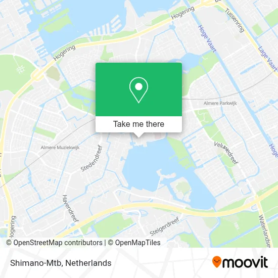 Shimano-Mtb map