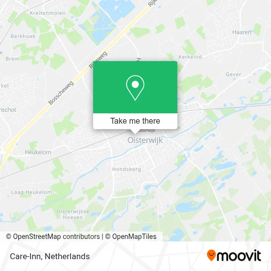 Care-Inn map