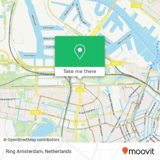 Ring Amsterdam Karte