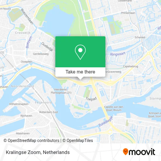 Kralingse Zoom map