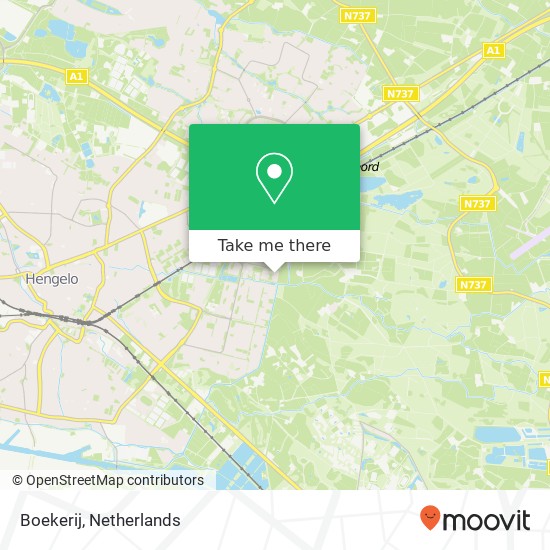 Boekerij map