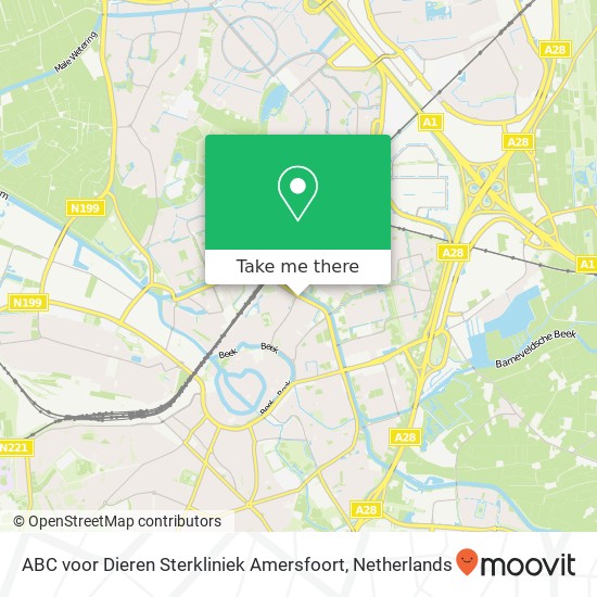 ABC voor Dieren Sterkliniek Amersfoort map