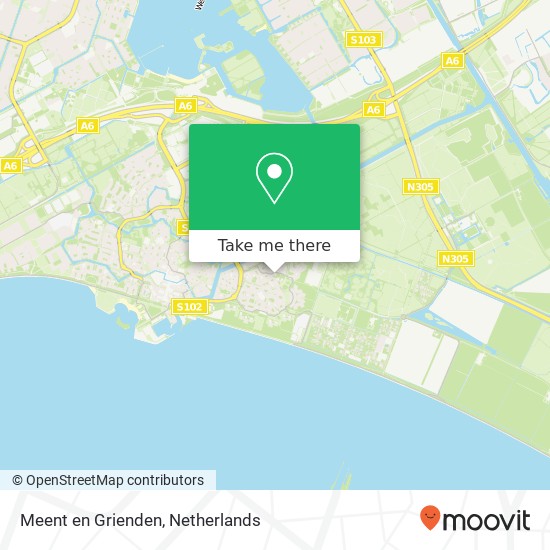 Meent en Grienden map