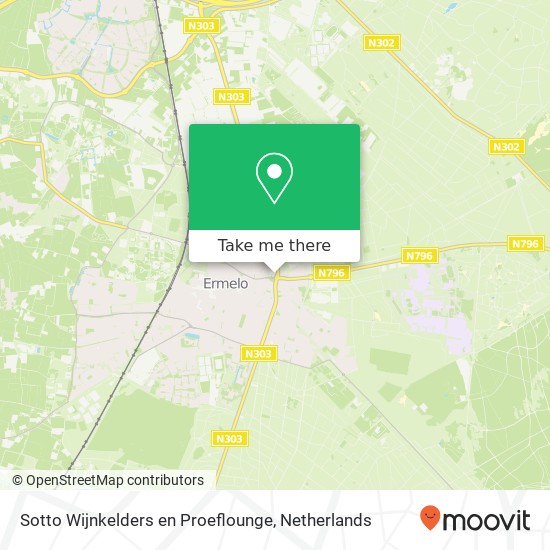 Sotto Wijnkelders en Proeflounge map