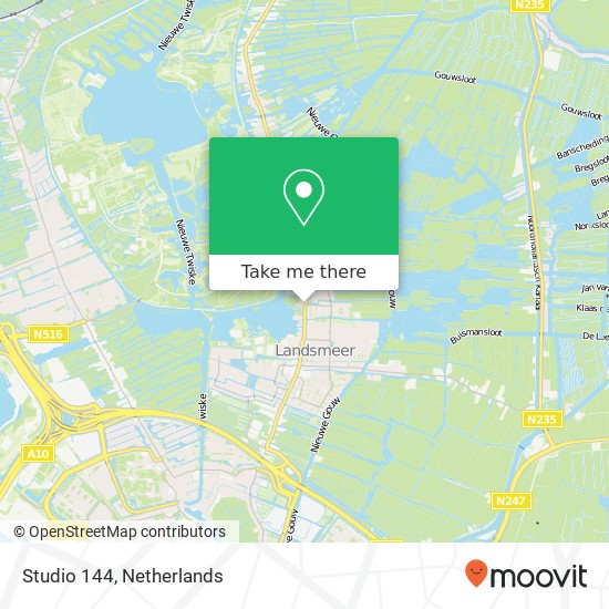 Studio 144 map