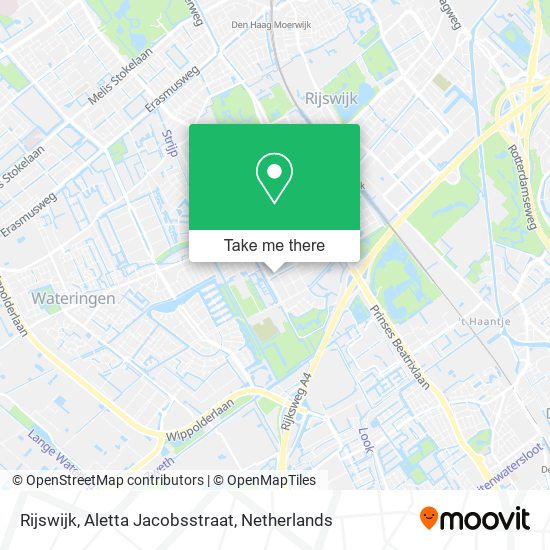 Rijswijk, Aletta Jacobsstraat map