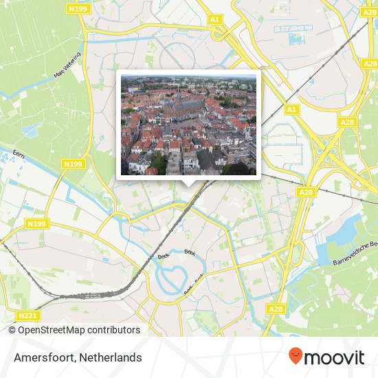 Amersfoort map