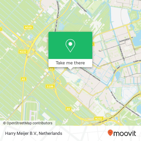 Harry Meijer B.V. map