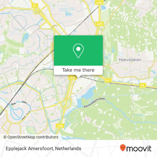 Epplejack Amersfoort map