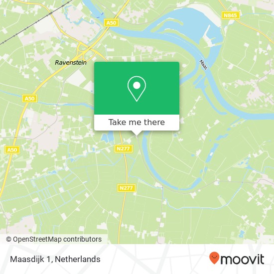 Maasdijk 1 map