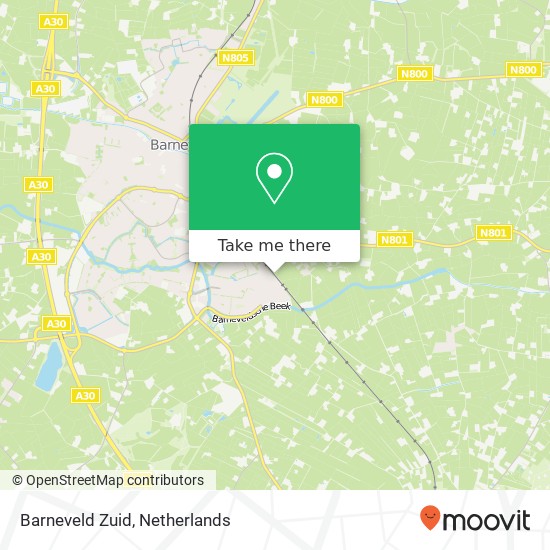 Barneveld Zuid Karte