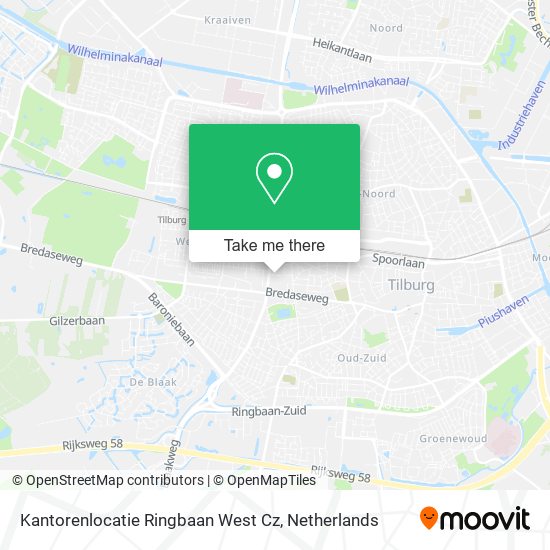 Kantorenlocatie Ringbaan West Cz Karte