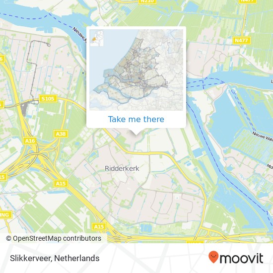 Slikkerveer map