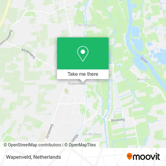 Wapenveld map