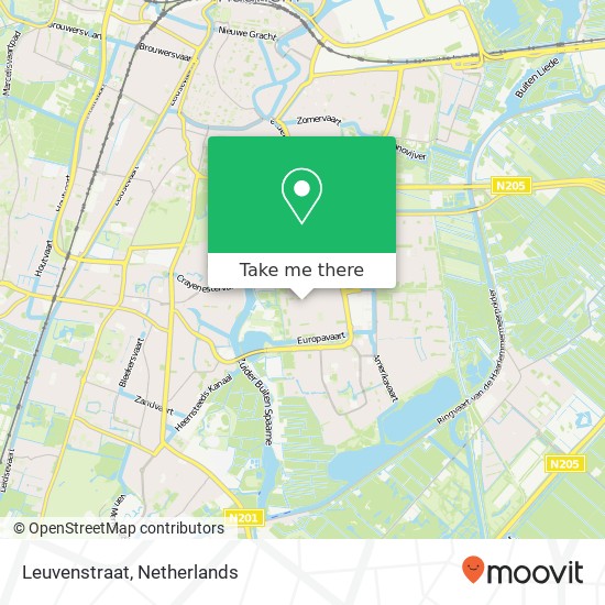 Leuvenstraat map